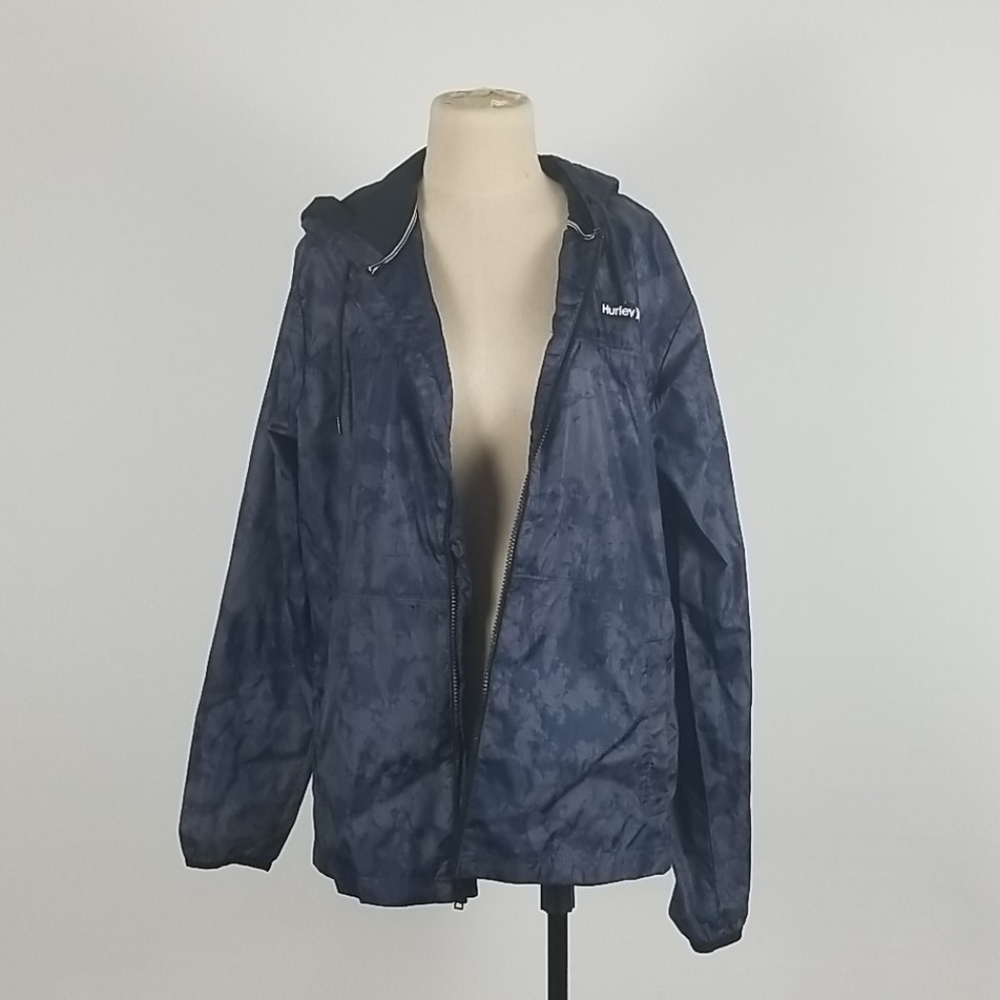 Hurley medium Blue rain jacket